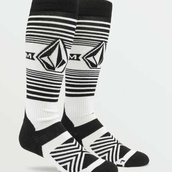 LOT VOLCOM Men's Crew Socks WOOL COTTON BLEND SKIING SNOWBOARDING LARGE 9-12 NEW - Picture 6 of 7